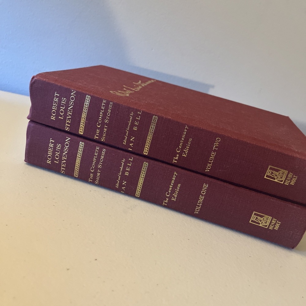2-Vol Robert Louis Stevenson Complete Short Stories Centenary Edition 2 Books